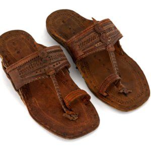 Jesus Sandals Water Buffalo leather sz 10 unisex